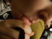 POV wife mouth cumshot