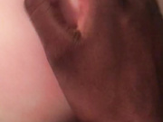 Black dude spanking white ass