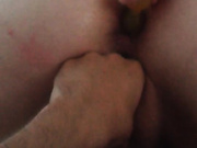Anal masturbation and pussy fuck
