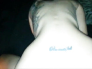 Amateur facial after anal sex