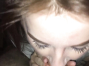 Perfect deepthroat from experienced girlfriend