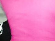 Busty ebony fucks and takes facial from white cock