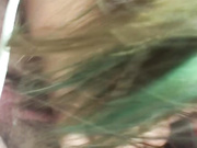 She likes to blow on the road