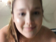 Happy to take a facial