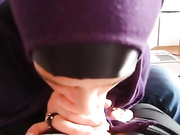 Amateur POV Arab cock sucking