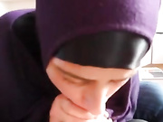 Amateur POV Arab cock sucking