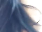 Teen couple fucking on the balcony