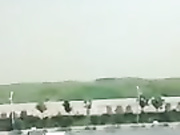 Teen couple fucking on the balcony