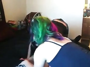 Hot amateur girls threesome