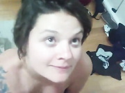 Amateur POV handjob and facial