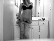 Hot amateur striptease