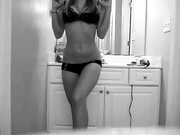 Hot amateur striptease