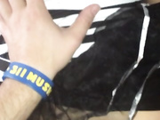 Fucking his GF from behind