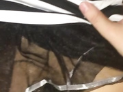 Fucking his GF from behind