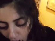 She deepthroats like a pro