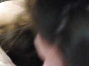 Amateur POV sloppy cock sucking