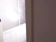 Shower anal sex with slutty blonde