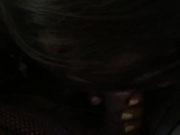 Blowing cock under the table