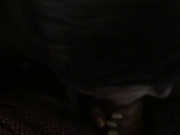 Blowing cock under the table