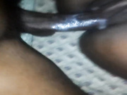 Black pussy creaming big black cock