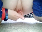 Solo Mom has a wet orgasm