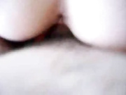 Sticking his long cock into her deep pussy