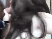 Amateur blowjob and a messy facial