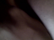 Ebony pussy self masturbation close up