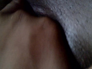 Ebony pussy self masturbation close up