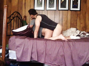 Fucking doggy style his horny GF