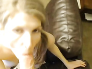 Amateur POV doggy style and BJ facial