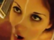 POV handjob with facial