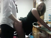 Bending over and fucking hard