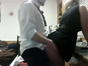 Bending over and fucking hard