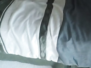 Blonde Milf takes huge facial and spreads the cum