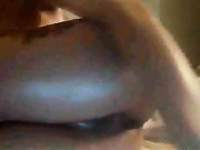 Oiled babe rides a sex doll