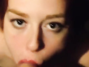 Big cock cumming on her pretty face