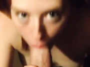 Big cock cumming on her pretty face