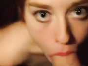 Big cock cumming on her pretty face