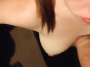Big cock cumming on her pretty face