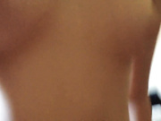 You can hear her orgasm