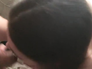 Slutty teens sharing his cock
