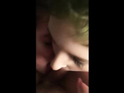 Slutty teens sharing his cock
