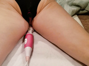 Multiple orgasm with vibrator